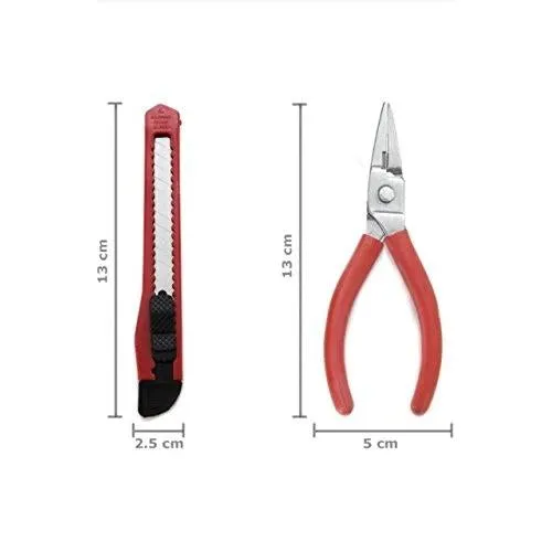 0445 Steel Screw Driver, Cutter and Pliers Set