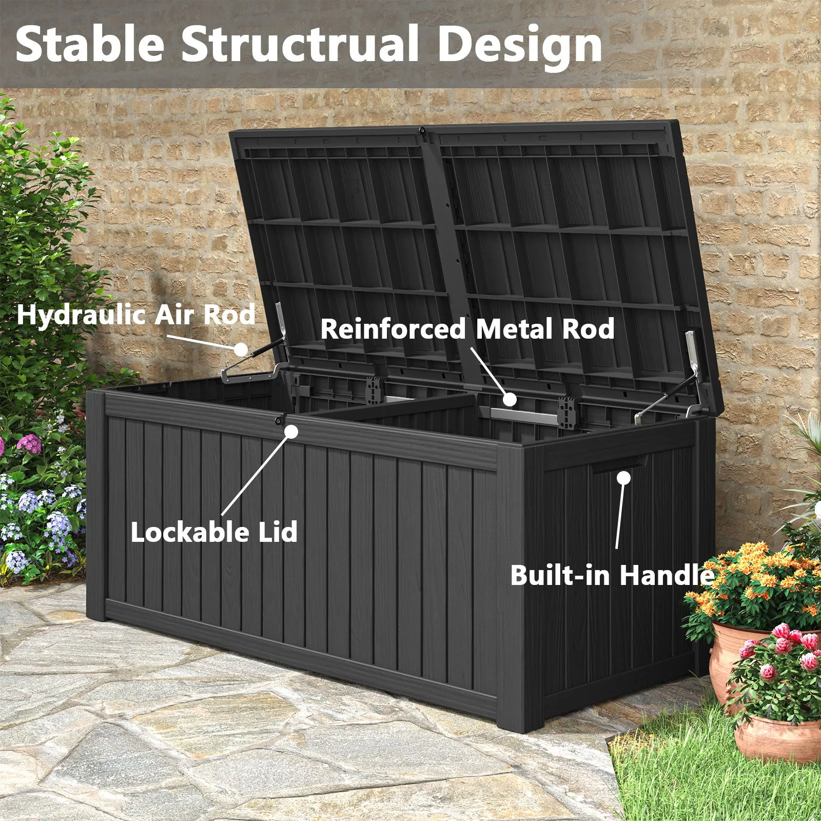 180 Gallon Deck Box