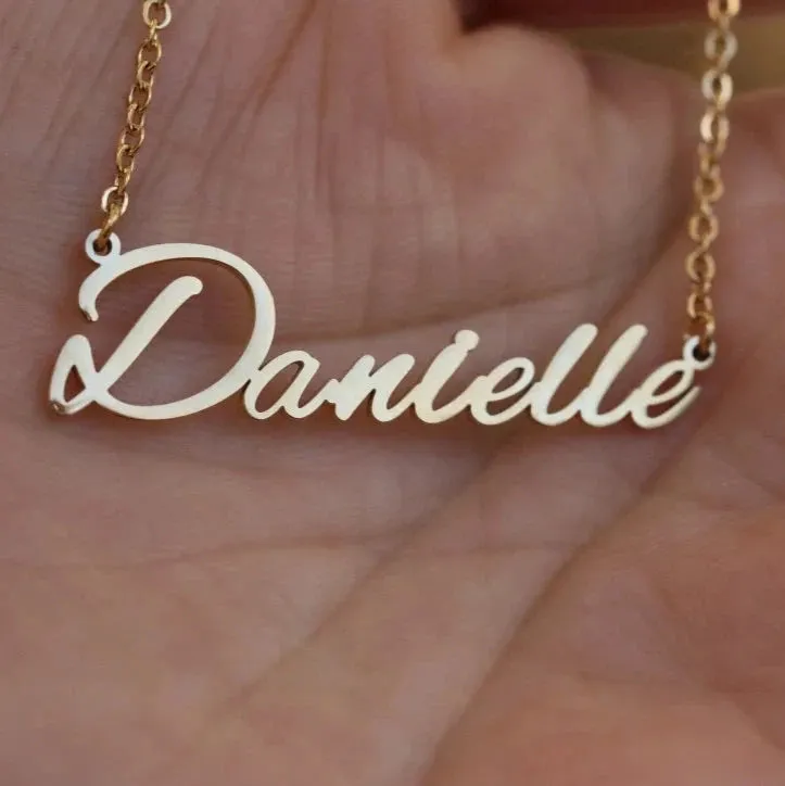 18K Gold-Filled Personalized Name Necklace