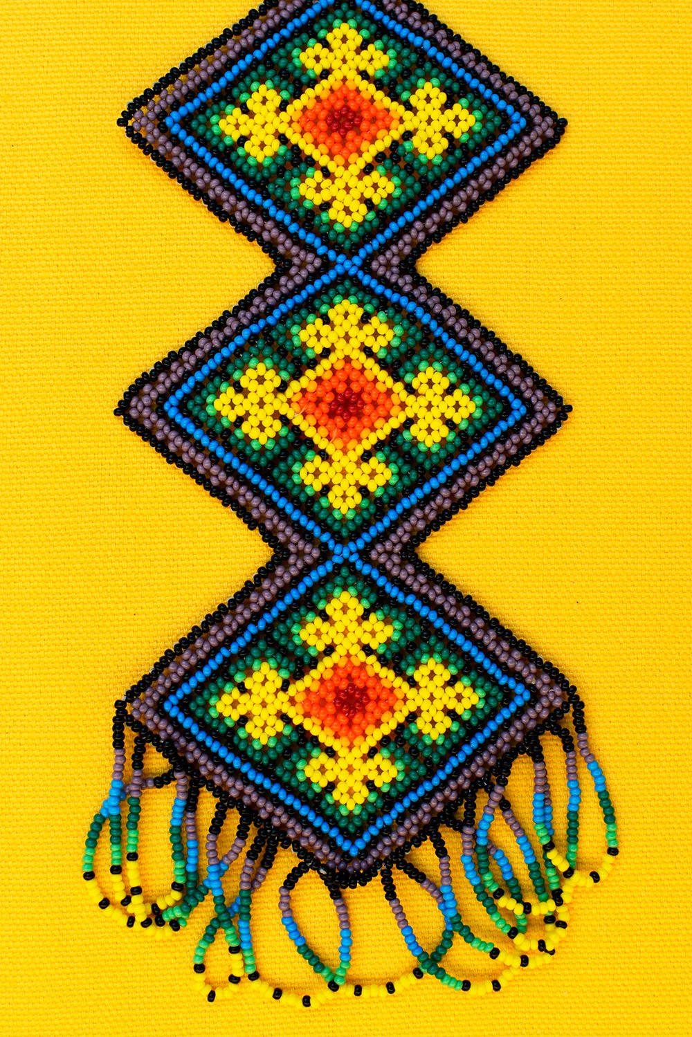 20 Wholesale Mexican Huichol Beaded Necklaces Unique Statement Jewellery