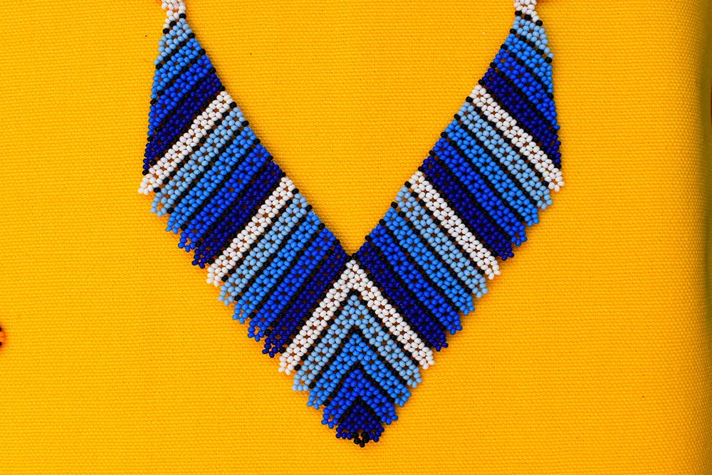 20 Wholesale Mexican Huichol Beaded Necklaces Unique Statement Jewellery