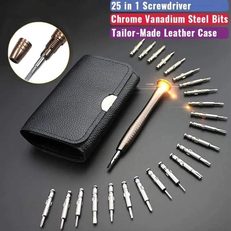 25-in-1 Precision Screwdriver Tool Kit