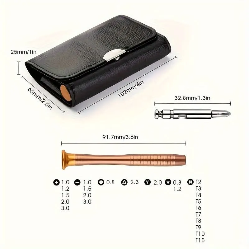 25-in-1 Precision Screwdriver Tool Kit
