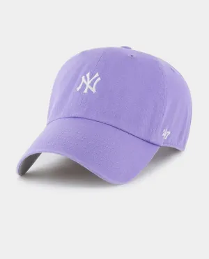 47 Brand - New York Yankees Base Runner ’47 Clean Up Hat - Aster Purple