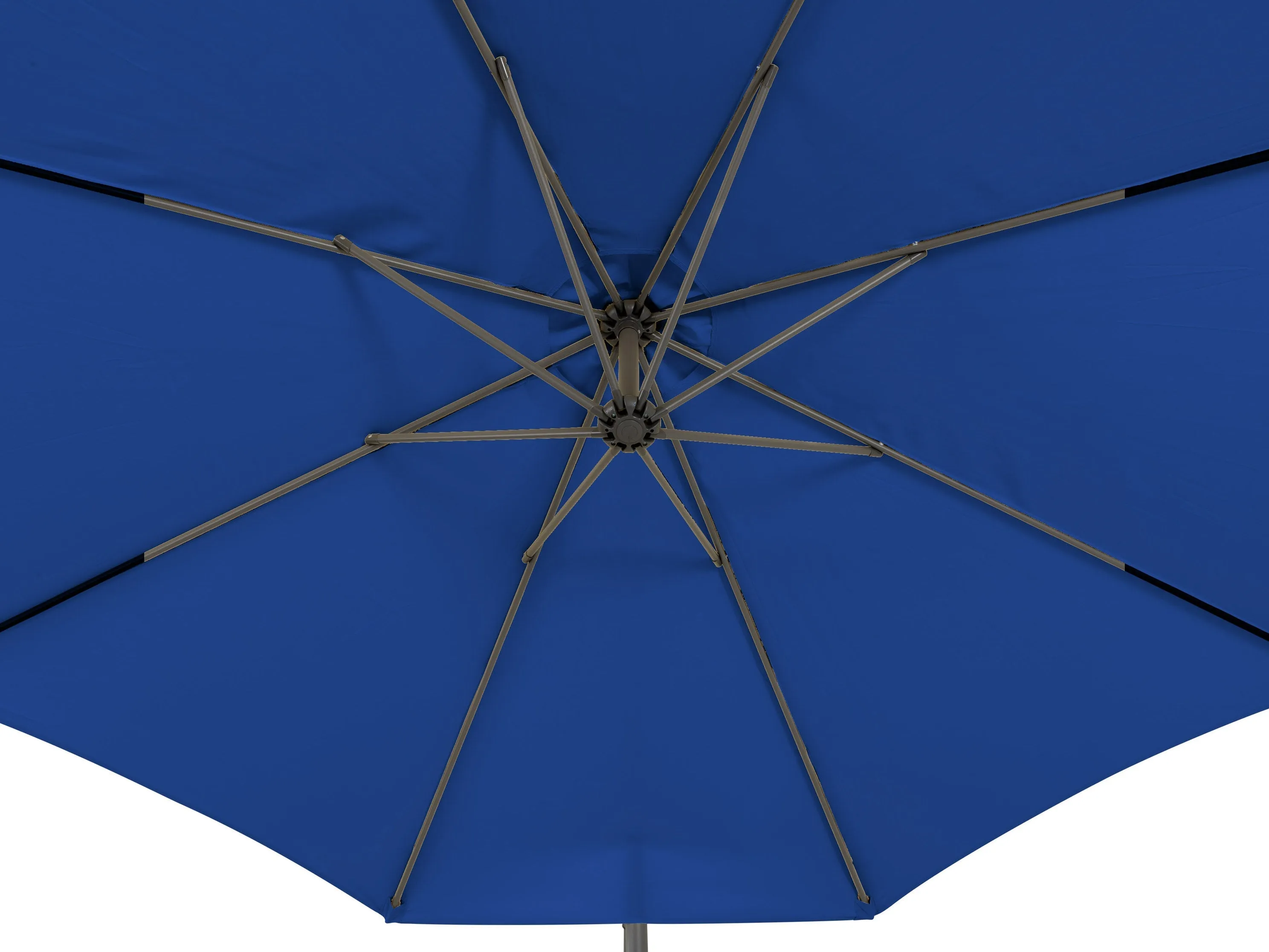 9.5ft Tilting Offset Patio Umbrella - Cobalt Blue