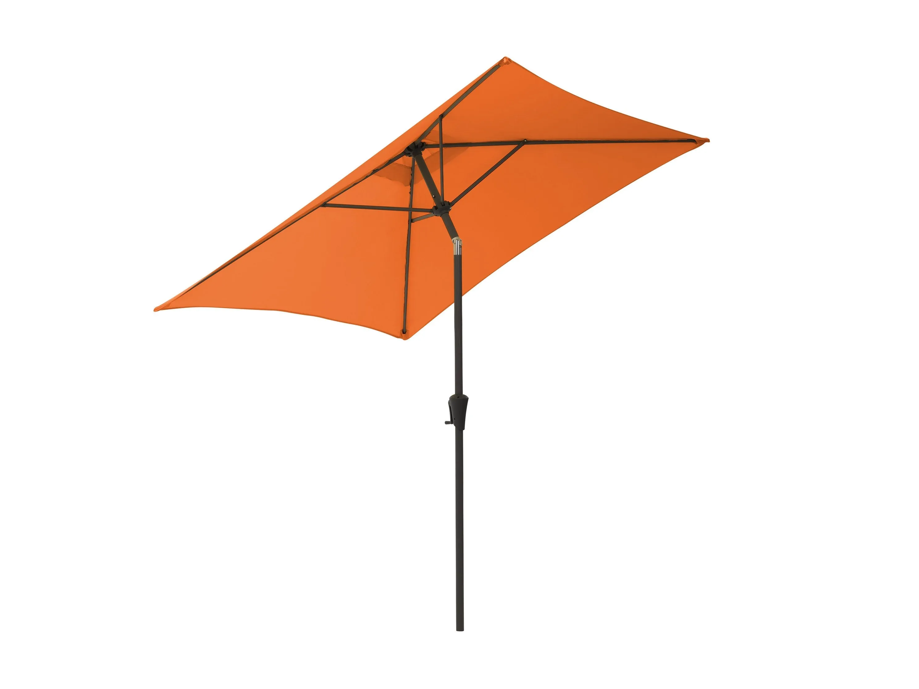 9ft Orange Square Patio Umbrella