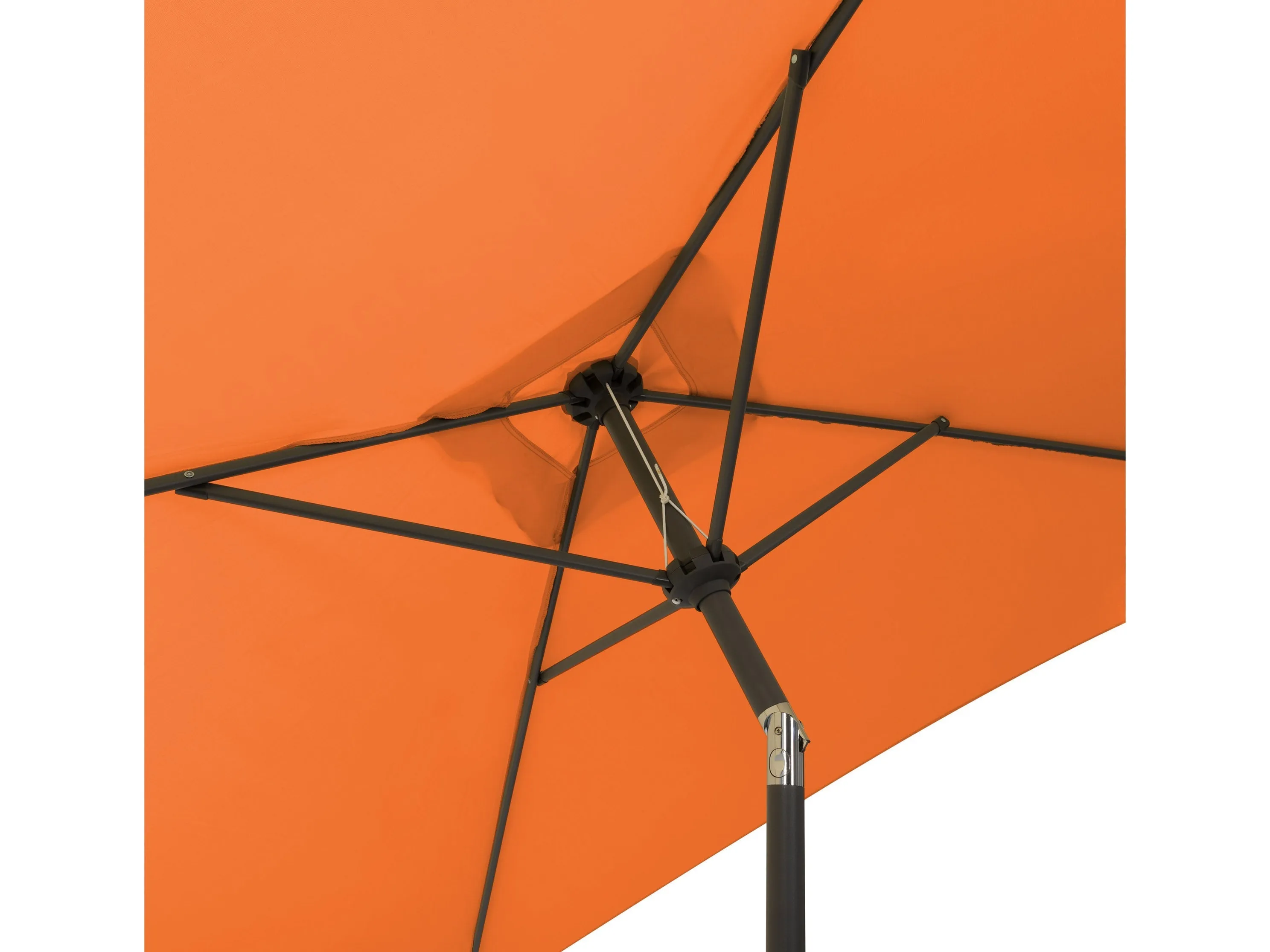 9ft Orange Square Patio Umbrella