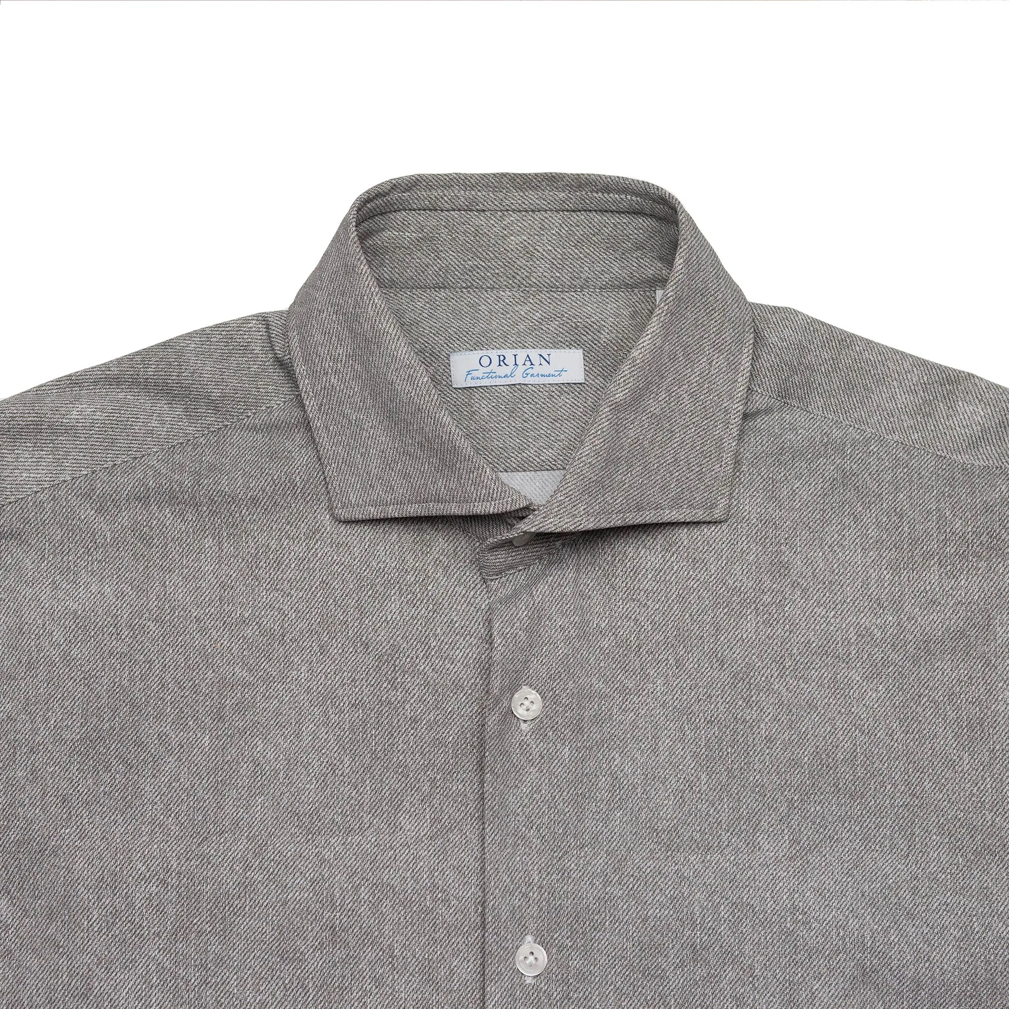 Active Shirt in Brown Chambray