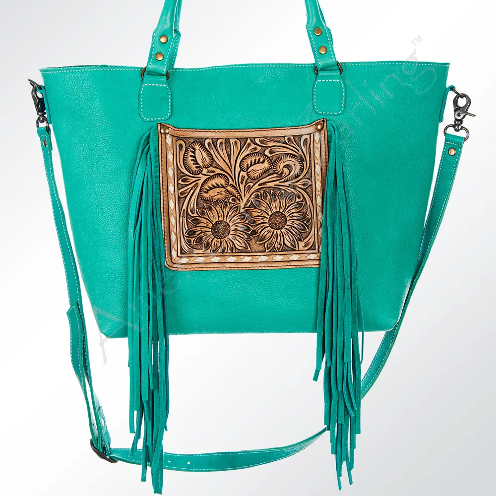 ADBG662 American Darling Hand Tooled Genuine Leather Women Bag Western Handbag Purse