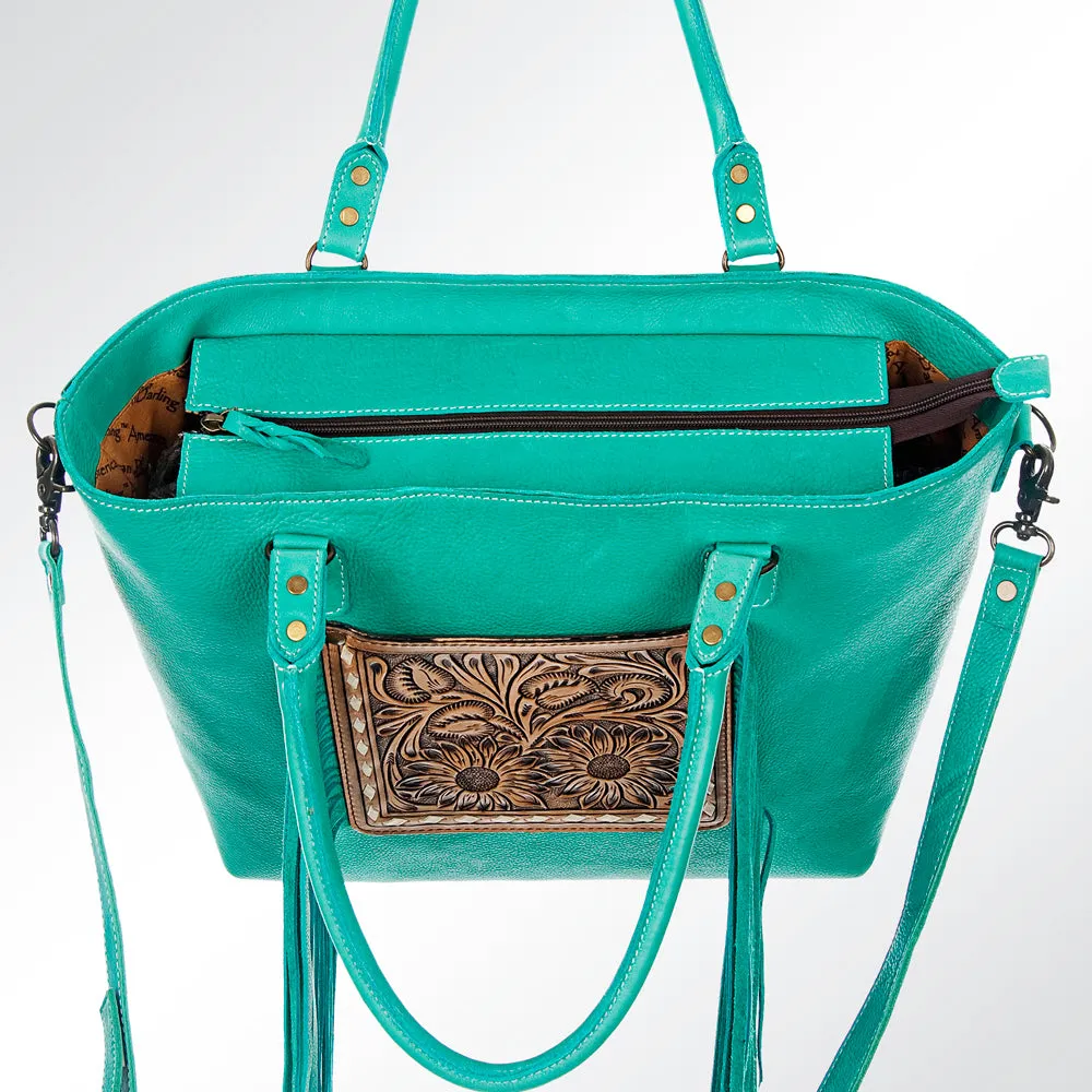 ADBG662 American Darling Hand Tooled Genuine Leather Women Bag Western Handbag Purse