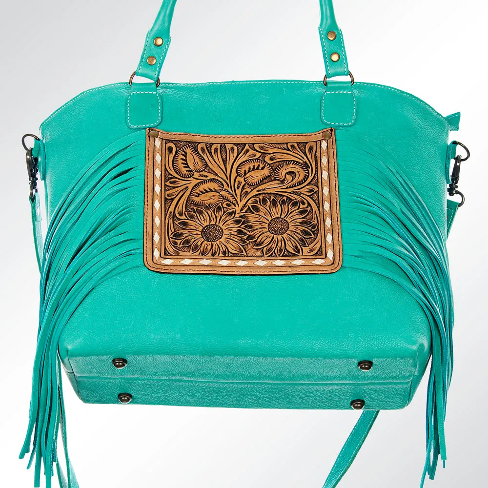 ADBG662 American Darling Hand Tooled Genuine Leather Women Bag Western Handbag Purse