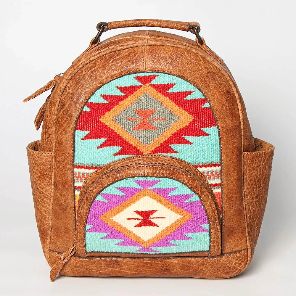 ADBGZ632A American Darling Saddle Blanket Genuine Leather Women Bag Western Handbag Purse