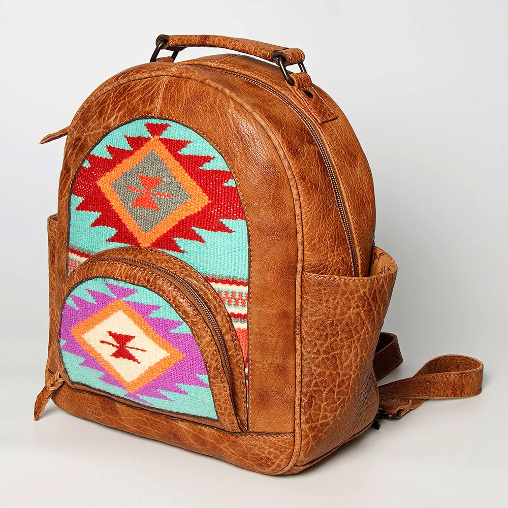 ADBGZ632A American Darling Saddle Blanket Genuine Leather Women Bag Western Handbag Purse