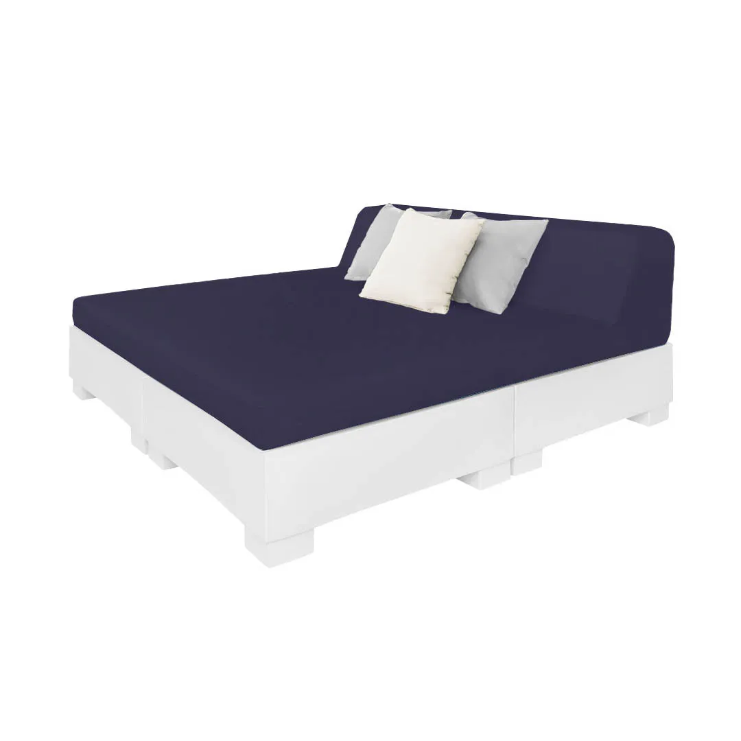 Affinity Square Sunbed with Backrest - Pool & Patio Daybed
