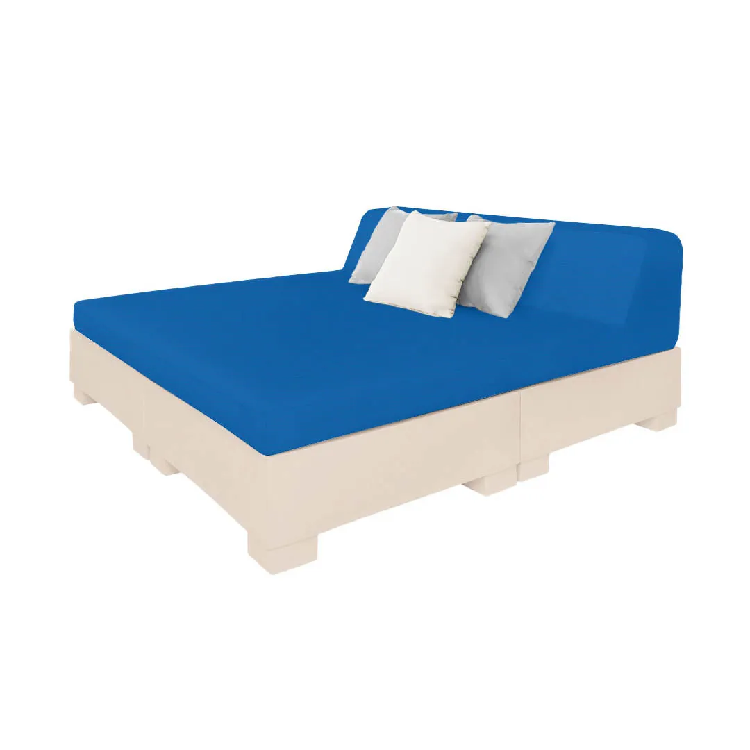 Affinity Square Sunbed with Backrest - Pool & Patio Daybed