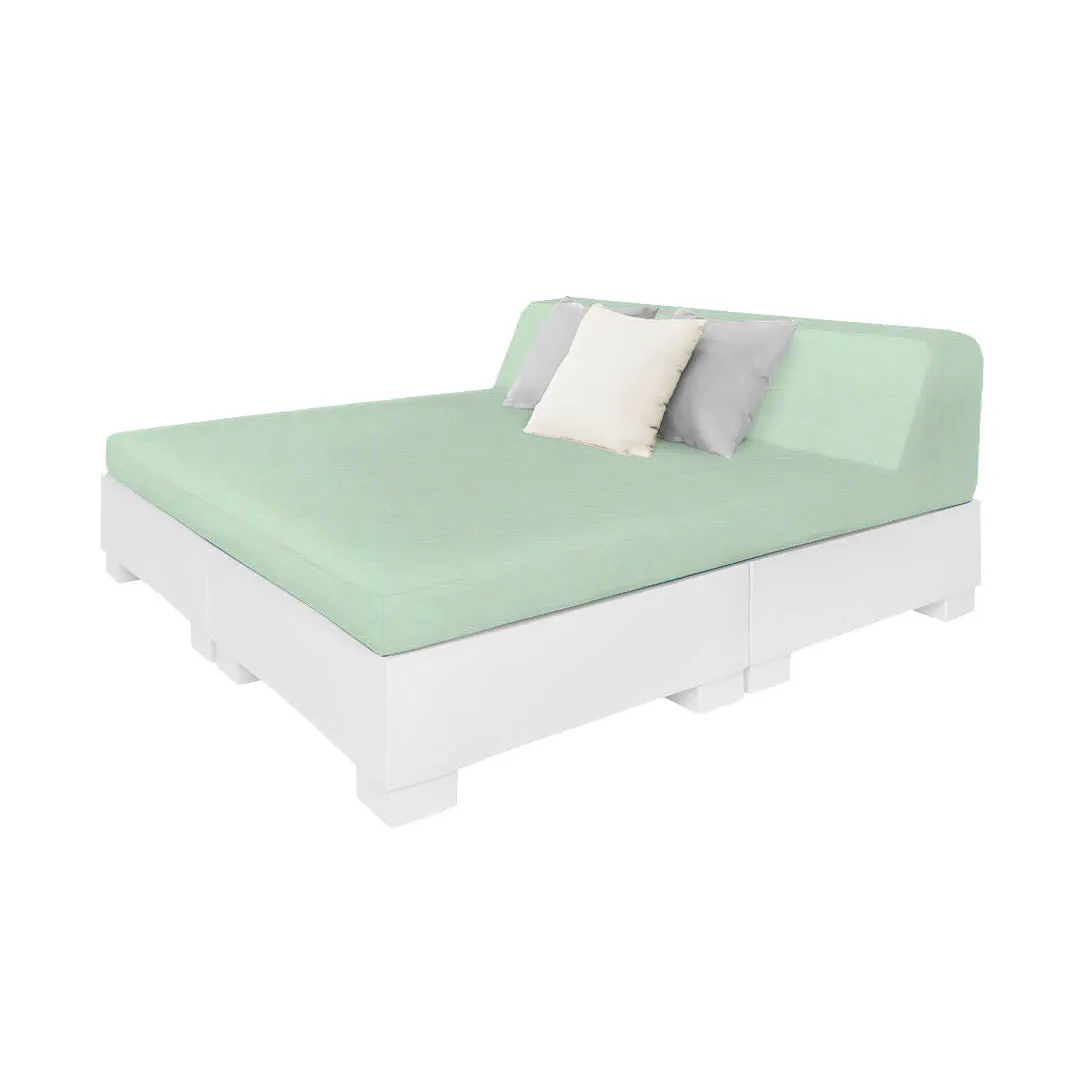 Affinity Square Sunbed with Backrest - Pool & Patio Daybed