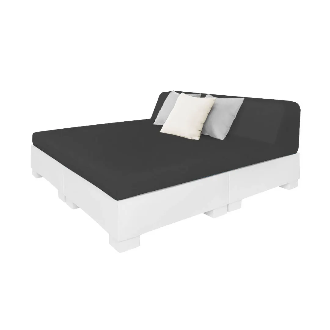 Affinity Square Sunbed with Backrest - Pool & Patio Daybed