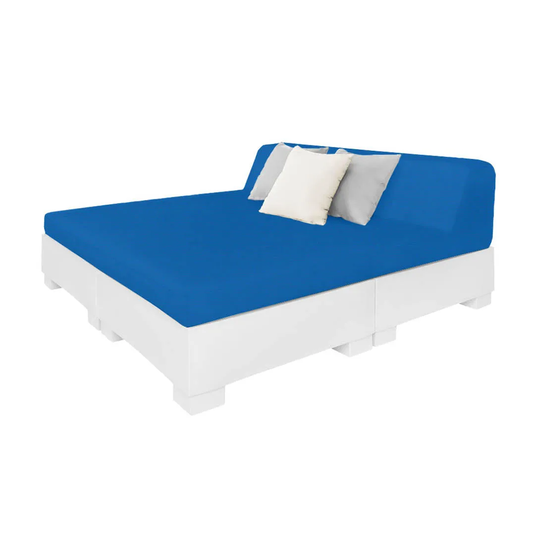 Affinity Square Sunbed with Backrest - Pool & Patio Daybed