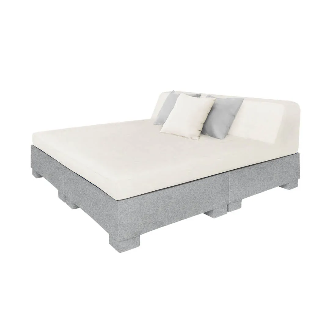 Affinity Square Sunbed with Backrest - Pool & Patio Daybed