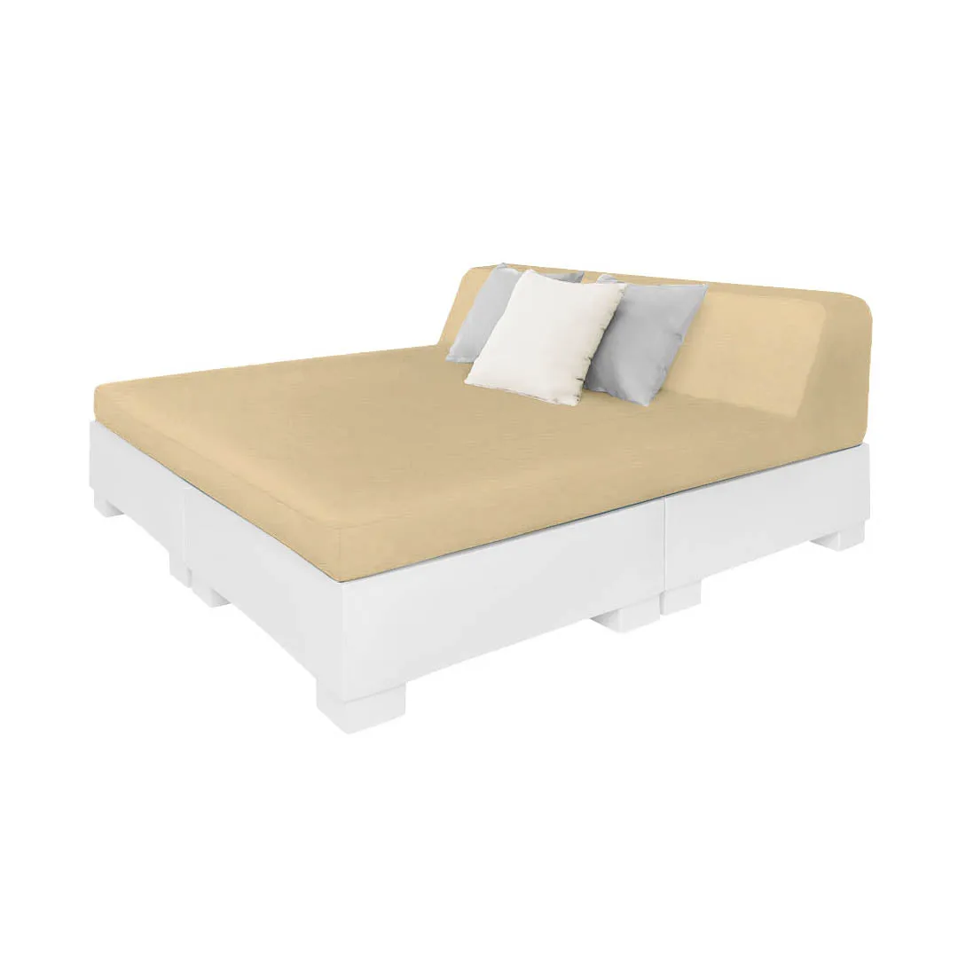 Affinity Square Sunbed with Backrest - Pool & Patio Daybed