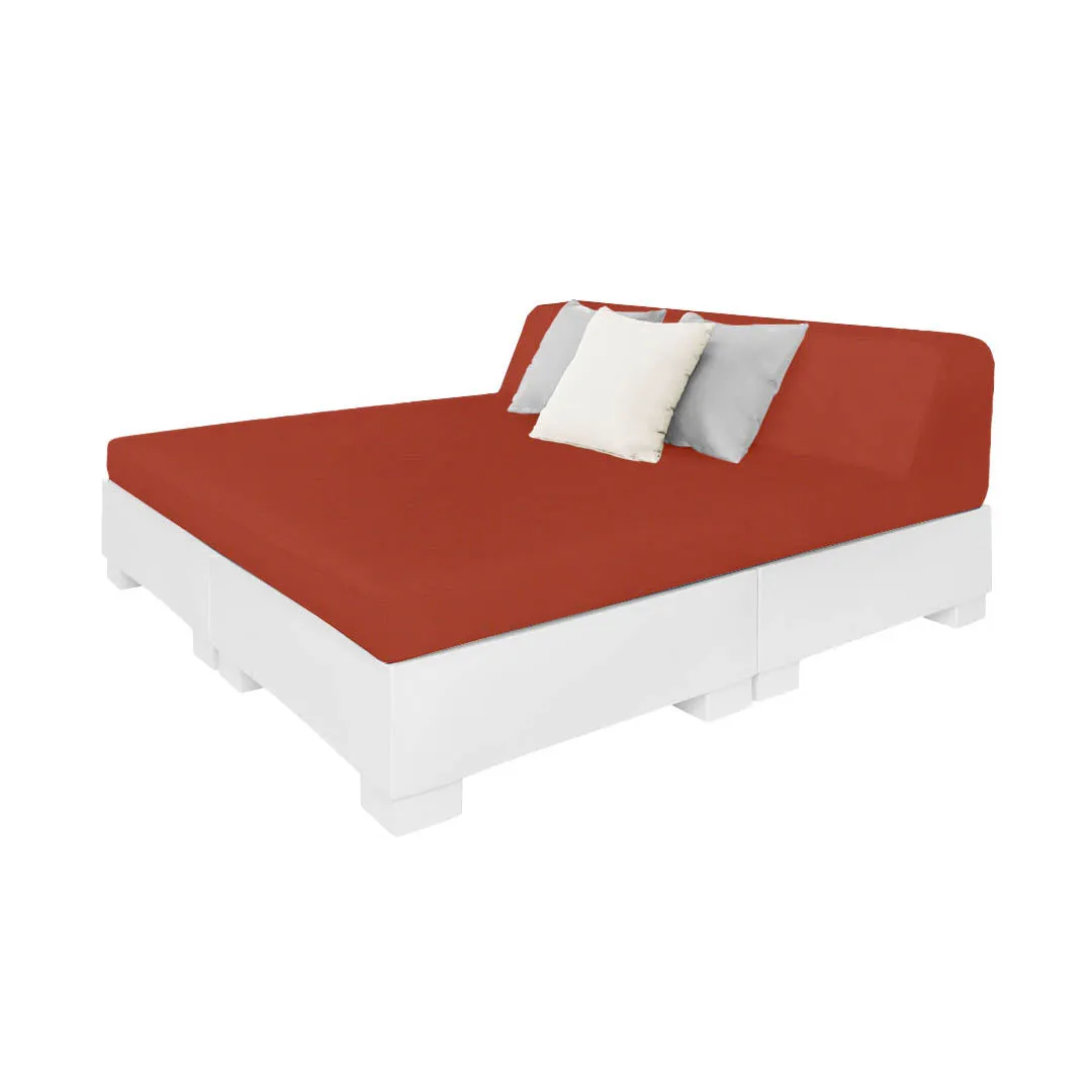 Affinity Square Sunbed with Backrest - Pool & Patio Daybed