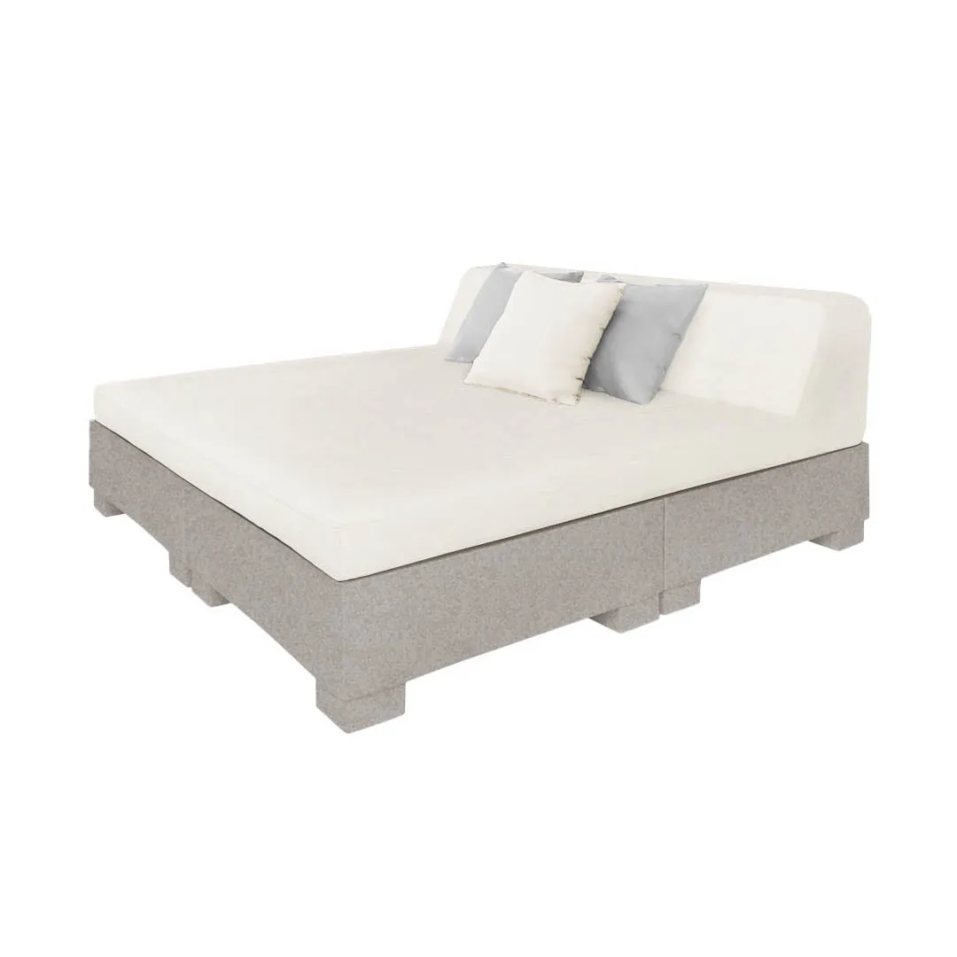 Affinity Square Sunbed with Backrest - Pool & Patio Daybed