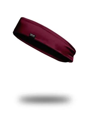 All-Season Contoured Headband - Solid Maroon