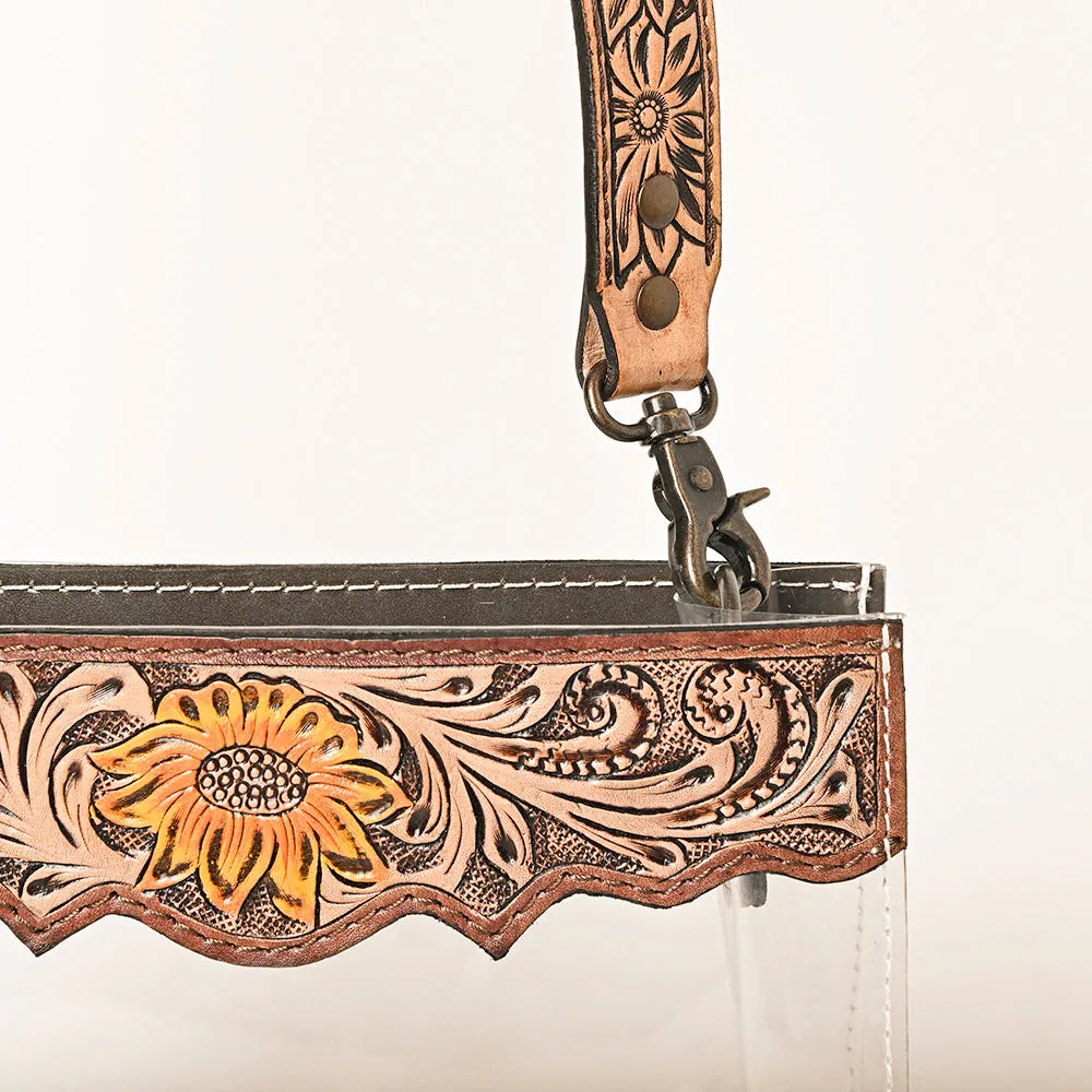 American Darling ADBG1200 Hand Tooled Genuine Leather Women Bag Western Handbag Purse