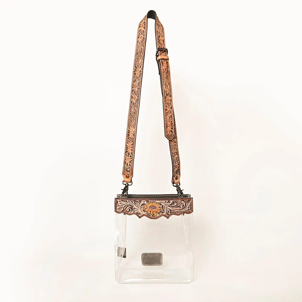 American Darling ADBG1200 Hand Tooled Genuine Leather Women Bag Western Handbag Purse