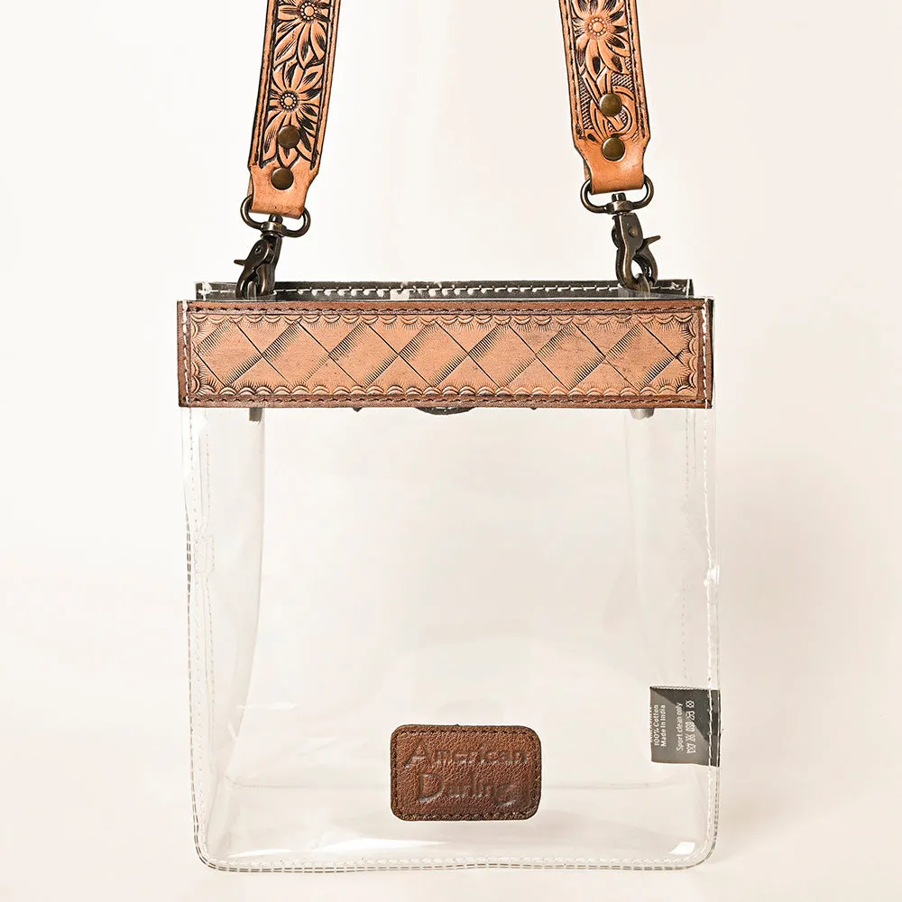 American Darling ADBG1200 Hand Tooled Genuine Leather Women Bag Western Handbag Purse