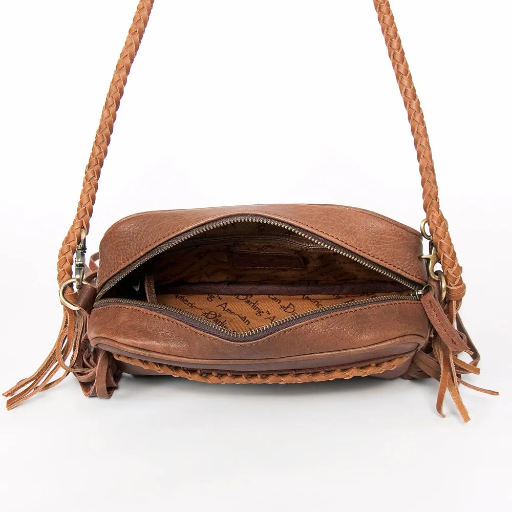 American Darling ADBGD139 Crossbody Genuine Leather Women Bag Western Handbag Purse