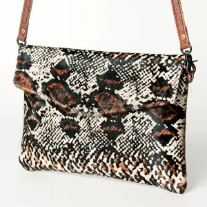 American Darling ADBGS178I Envelope Hair On Genuine Leather women bag western handbag purse