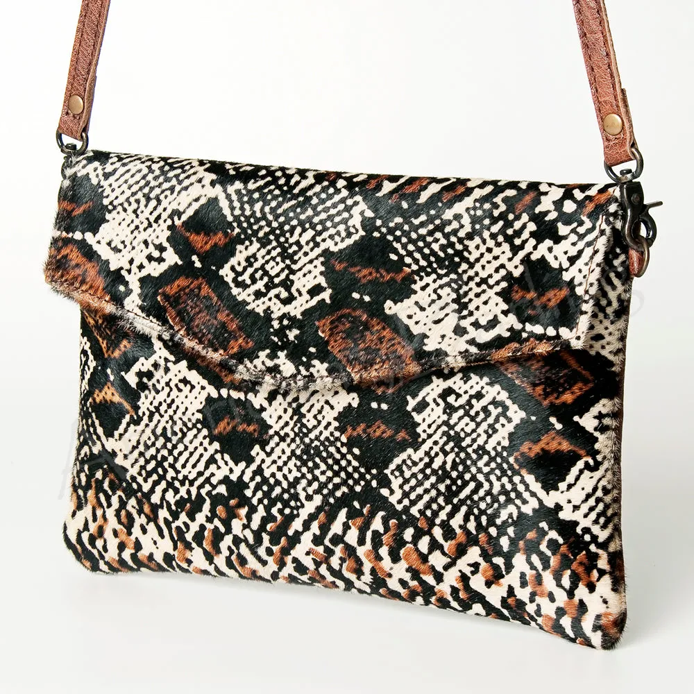 American Darling ADBGS178I Envelope Hair On Genuine Leather women bag western handbag purse