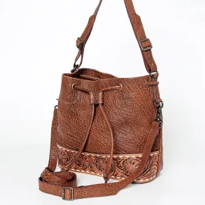 American Darling ADBGZ454A Tote Hand Tooled Genuine Leather women bag western handbag purse