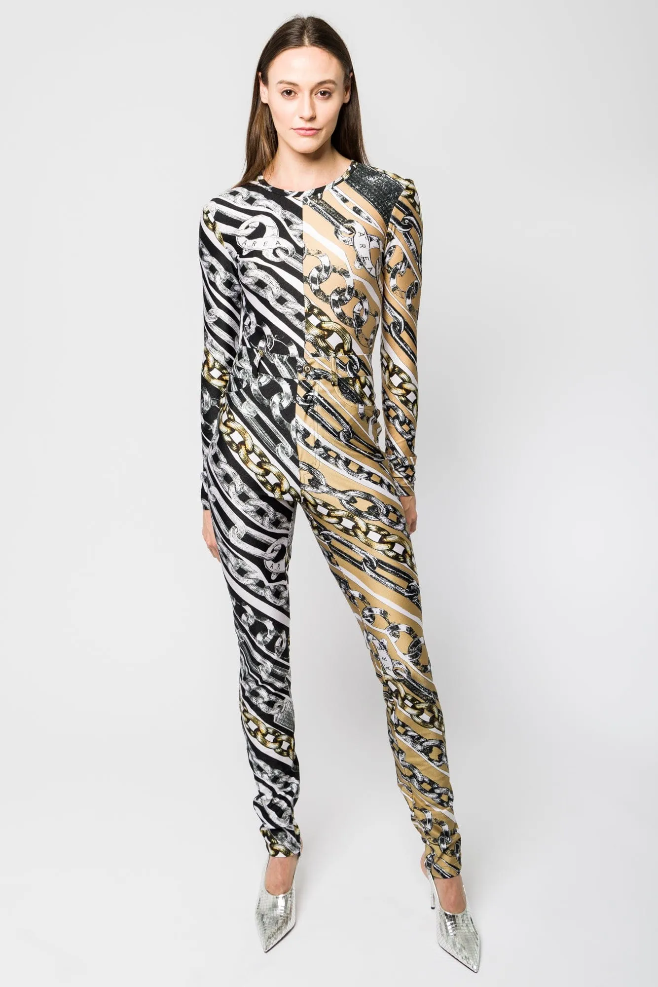 Area Chain Printed Bodysuit