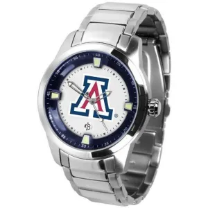 Arizona Wildcats Men's Titan Stainless Steel Band Watch