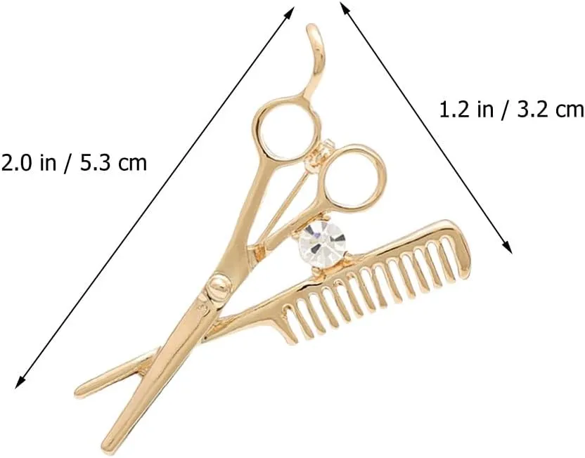 Artibetter 30 pcs Brooch Barber Lapel pin Lapel Badge Jewelry Present for Men Mens Presents Men Accessories Jewelry Realtor for Men for Men Father Imitation Rhinestone Dress Hair