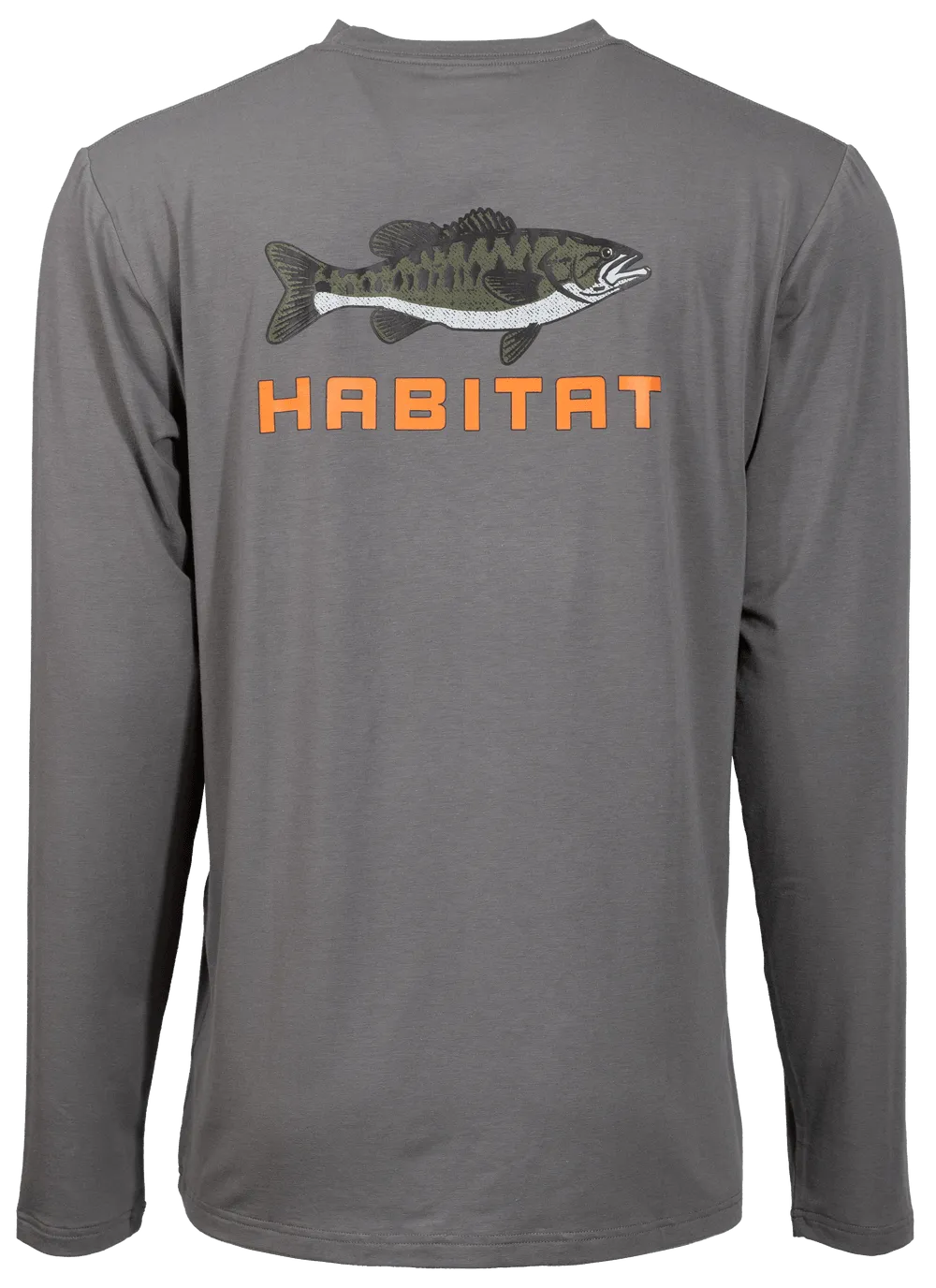Bass Long Sleeve T-shirt - Grey