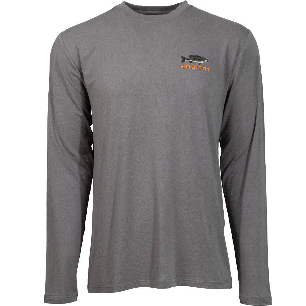 Bass Long Sleeve T-shirt - Grey