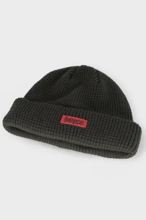 BILLY BONES CLUB WAFFLE KNIT BEANIE - DOOM STEEZE