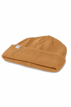 BILLY BONES CLUB WAFFLE KNIT BEANIE - KERNAL MUSTARD