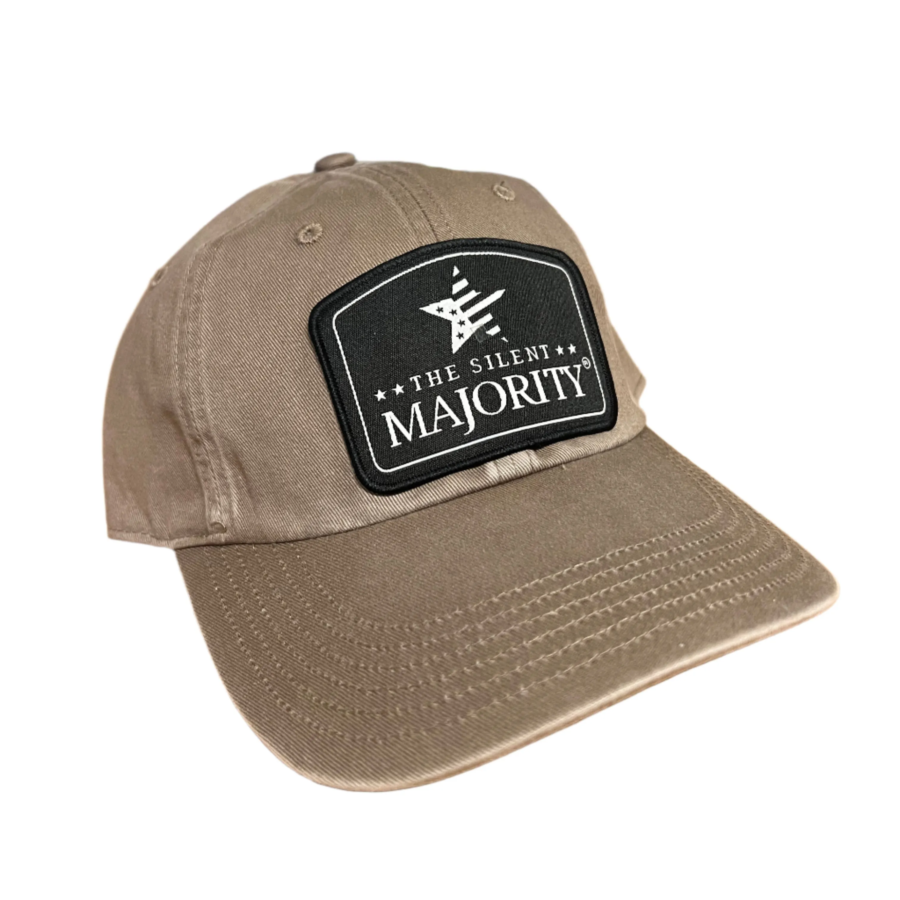 Black Arched Patch Hat | Richardson - Chino - Driftwood