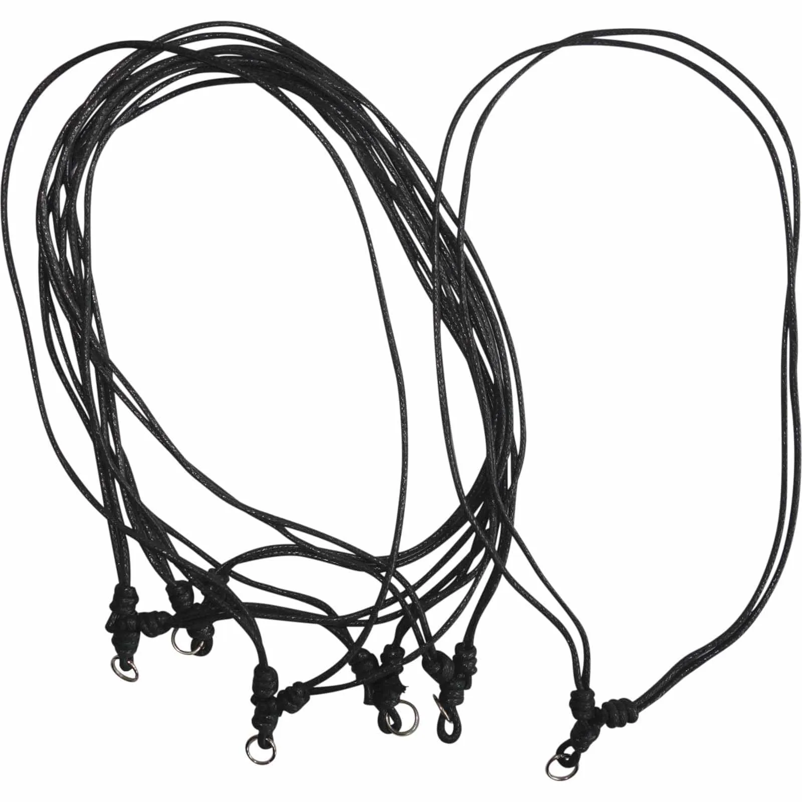 Black Hemp Cord Pendant Necklace Chains Chokers String Knot Ropes Bulk Wholesale