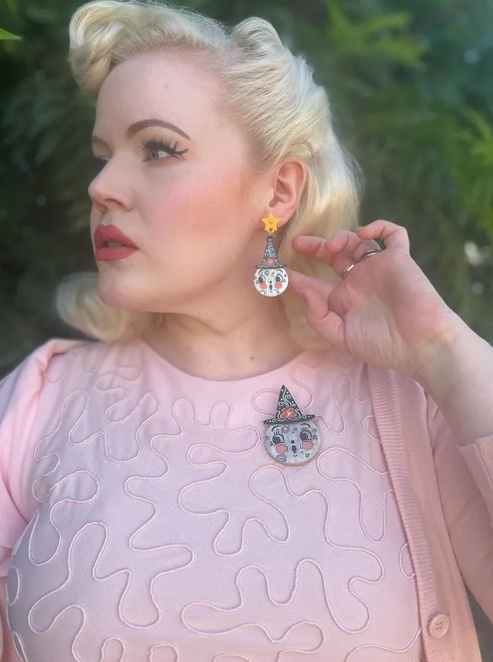 Bloomin' Luna Witch Brooch by Johanna Parker x Lipstick & Chrome