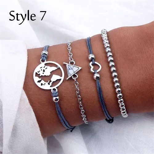 Bohemian Heart Bracelet Set  Trend