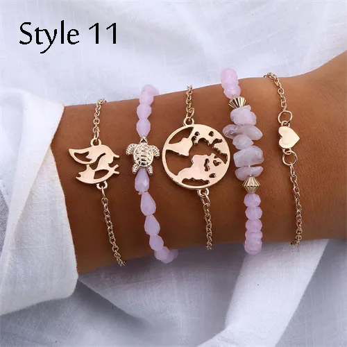 Bohemian Heart Bracelet Set  Trend