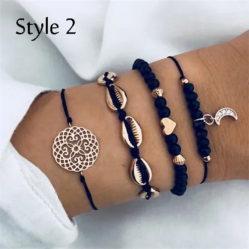 Bohemian Heart Bracelet Set  Trend
