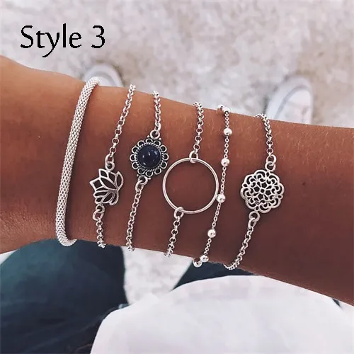 Bohemian Heart Bracelet Set  Trend