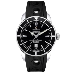 BREITLING Superocean Heritage 46mm Black Strap Mens Watch A1732024/B868 201S