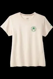Brooks Women's Distance Short Sleeve run lucky
